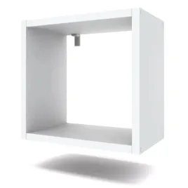 polka-wiszaca-biala-scienna-modulowa-kwadratowa-na-ksiazki-kwiaty-32x20x32