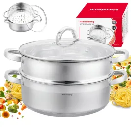 garnek-na-pare-28cm-6l-parowar-indukcja-stal-nierdzewna-klausberg-kb-9074