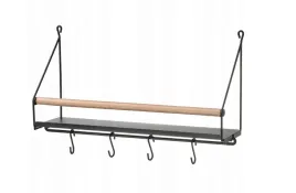 ikea-akerbruk-polka-scienna-z-haczykami-czarny-sosna-42x12x26-cm