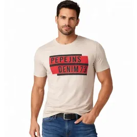 t-shirt-meski-pepe-jeans-oldwive-pm508942-bezowy