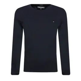 bluzka-dziecieca-tommy-hilfiger-kb0kb04141-granat