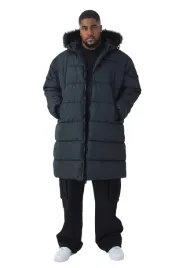 boohooman-czarna-kurtka-pikowana-z-kapturem-z-futerkiem-plus-size-xxl-z3a