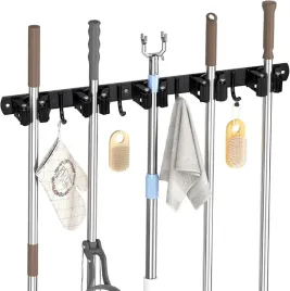 carehabi-5-uchwytow-na-miotly-z-4-haczykami-organizer-samoprzylepny