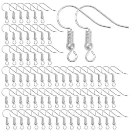 do-kolczykow-500-szt-posrebrzane-przewody-do-uszu-2cm-haczyki-na-ryby