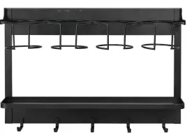 organizer-uchwyt-ociekacz-na-kubki-magnetyczny-5-haczykow-czarny