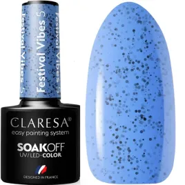 claresa-festival-vibes-5-lakier-hybrydowy-niebieski-z-czarnymi-kropkami-5g