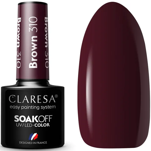 Claresa Lakier Hybrydowy Brown 310 5ml