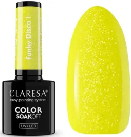 claresa-funky-disco-1-lakier-hybrydowy-neon-zolty-5ml