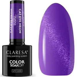 claresa-lakier-hybrydowy-neon-cat-eye-purple-5ml-neonowy-fiolet-cat-eye