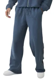boohooman-spodnie-dresowe-meskie-niebieskie-z-nadrukiem-luzne-m-z3a