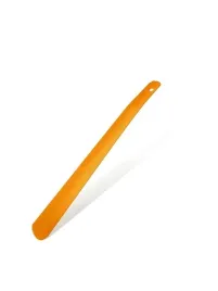 klasyczna-metalowa-lyzka-do-butow-sredniej-dlugosci-40cm-pomaranczowa