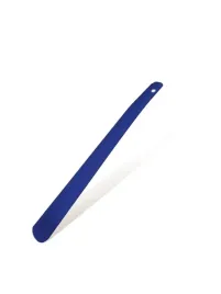 klasyczna-metalowa-lyzka-do-butow-sredniej-dlugosci-40cm-granatowa