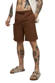 boohooman-brazowe-kapielowki-spodenki-z-faktura-z-wiazaniem-z3a