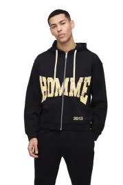 boohooman-bluza-meska-czarna-z-kapturem-z-nadrukiem-i-zamkiem-z3a