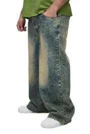 boohooman-meskie-jeansy-baggy-z-przetarciami-plus-size-niebieskie-40-z3a