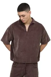 boohooman-meska-koszula-casual-z-krotkim-rekawem-i-kolnierzykiem-s-z3a