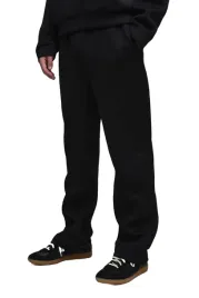 boohooman-meskie-spodnie-dresowe-czarne-z-obciazeniem-dlugie-m-z3a