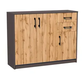 komoda-z-szufladami-110cm-3d2s-szafka-do-salonu-grafit-dab-wotan