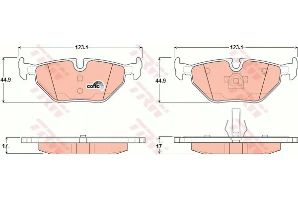 klocki-ham-bmw-t-e46-98-stan-nowy
