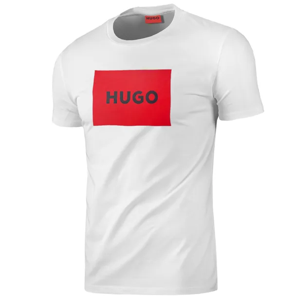 T-shirt koszulka Hugo Boss logo męska Biała r. L