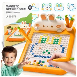 tablica-magnetyczna-dla-dzieci-montessori-magpad-krolik-ukladanka-mozaika