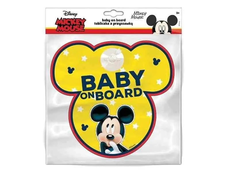 tabliczka-baby-on-board-mickey