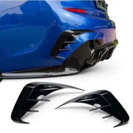 dokladki-tylnego-zderzaka-bmw-g20-g21-nakladki-czarny-polysk-spoiler-lotka
