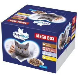 prevital-pelnoporcjowa-karma-kocia-saszetki-dla-kota-mix-w-sosie-100g-x24