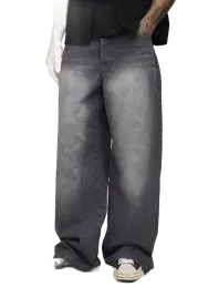 boohooman-szare-jeansy-meskie-luzne-z-przetarciami-dlugie-36-z3a
