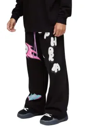 boohooman-czarne-spodnie-dresowe-meskie-z-nadrukiem-i-wiazaniem-xs-z3a
