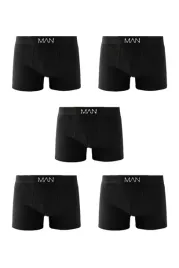 boohooman-czarne-bokserki-meskie-z-logo-na-gumie-5-sztuk-s-z3a