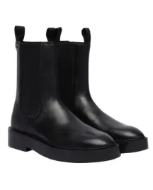 calvin-klein-czarne-botki-damskie-skorzane-z-gumowa-wkladka-39-t7d