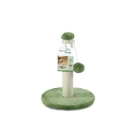 m-pets-my-first-cat-tree-drapak-z-pomponem-zielony