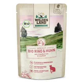 wildes-land-cat-bio-wolowina-z-kurczakiem-i-zurawina-85g-karma-mokra
