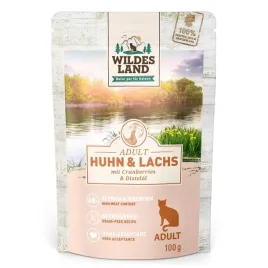 wildes-land-cat-classic-kurczak-i-losos-z-zurawina-100g-karma-mokra