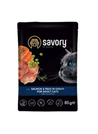 savory-losos-z-groszkiem-w-sosie-85g-karma-mokra-dla-kota