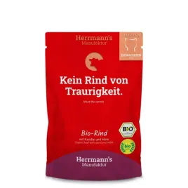 herrmann-s-selection-cat-bio-wolowina-z-marchewka-100g-karma-pelnoporcjowa