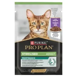 purina-pro-plan-sterilised-z-kaczka-w-sosie-85g-karma-mokra-dla-kota-saszet