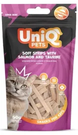 uniq-pets-miekkie-paski-losos-z-tauryna-50g-przysmaki-dla-kota