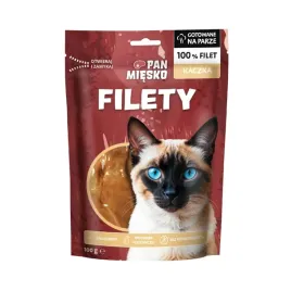 pan-miesko-przysmak-dla-kota-filety-kaczka-dorosly-100g