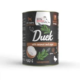 syta-micha-kaczka-z-jezynami-i-kokosem-400g-karma-mokra-dla-psa