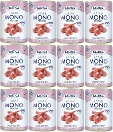 baltica-karma-mokra-lamb-99percent-and-prebiotics-12x400g-zestaw