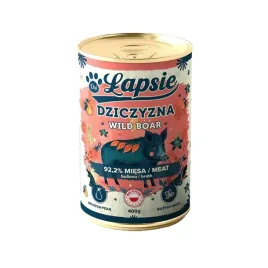 lapsie-dziczyzna-z-gruszka-400g-karma-mokra-monobialkowa-dla-psa