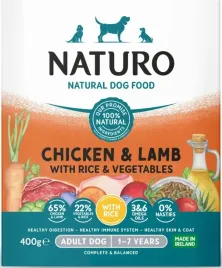 naturo-adult-dog-kurczak-i-jagniecina-z-ryzem-i-warzywami-400g
