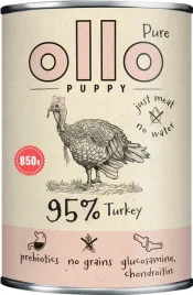 ollo-pure-puppy-turkey-850g-indyk-karma-mokra-dla-szczeniat
