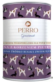perro-gourmet-sarna-z-korzeniem-pietruszki-400g-monobialkowa-karma-mokra