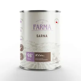 farma-select-sarna-400g-karma-mokra-monoproteinowa-dla-psa