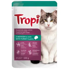 tropi-pelnoporcjowa-karma-kocia-saszetki-dla-doroslego-kota-z-indykiem-100g