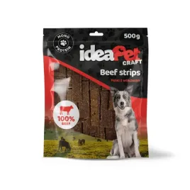 ideapet-craft-paski-z-wolowiny-500g-monoproteinowe-przysmaki-dla-psa