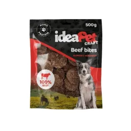 ideapet-craft-klopsiki-wolowina-500g-monoproteinowe-przysmaki-dla-psa